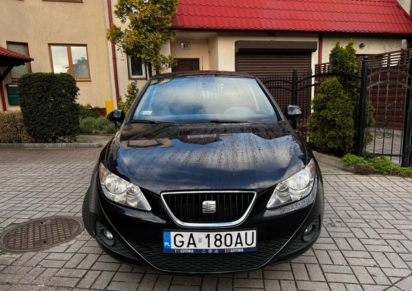 Seat Ibiza cena 23900 przebieg: 116950, rok produkcji 2010 z Gdynia małe 137